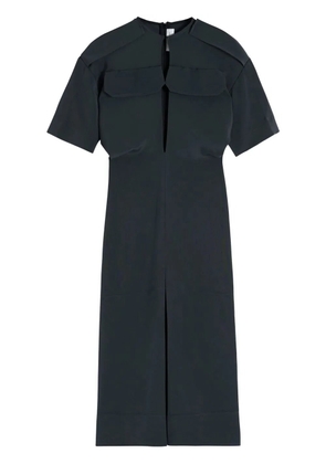 Victoria Beckham utility detail midi dress - Grey