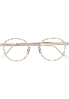 Cazal oval-frame glasses - Gold