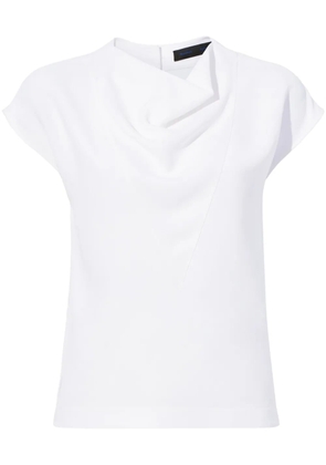 Proenza Schouler Matte Viscose Crepe Shell Top - White