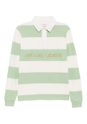 THAMES MMXX striped polo-shirt - Green