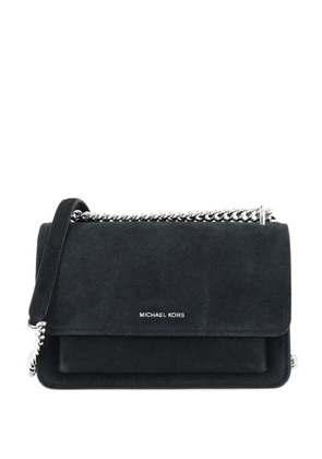 Michael Michael Kors logo-plaque shoulder bag - Black