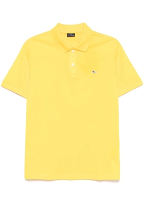 Paul & Shark piqué cotton polo shirt - Yellow