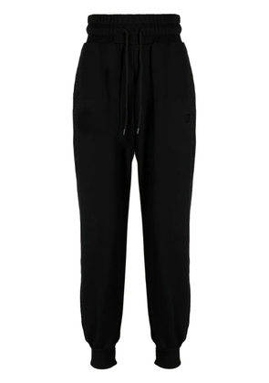 Youths In Balaclava side-stripe cotton track pants - Black