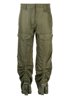 Simone Rocha Green Gathered Detail Cargo Trousers