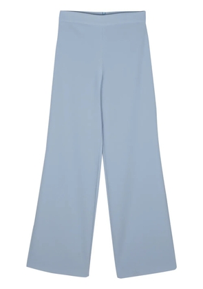Fely Campo zipped straight trousers - Blue