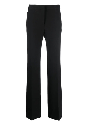 Semicouture pressed-crease straight-leg trousers - Black