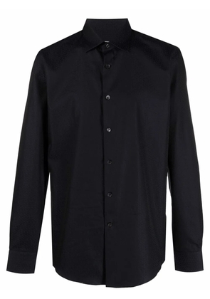 Ferragamo Gancini-print shirt - Blue