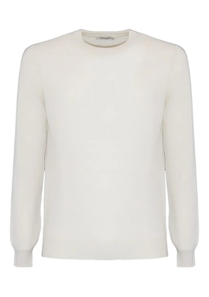 Kangra ribbed-trim crew-neck sweater - Neutrals