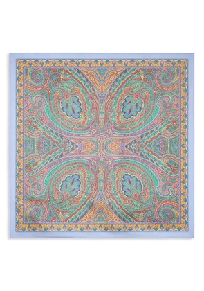 ETRO paisley-print silk shirt - Green