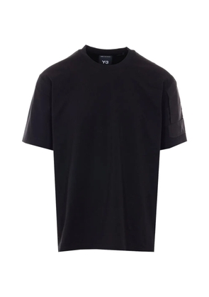 Y-3 logo pocket T-shirt - Black