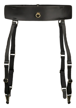 Maison Close chambre noire garter belt - Black