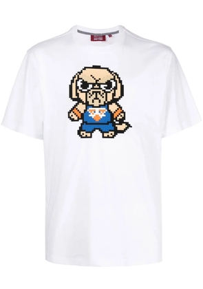 Mostly Heard Rarely Seen 8-Bit New York cotton T-Shirt - White