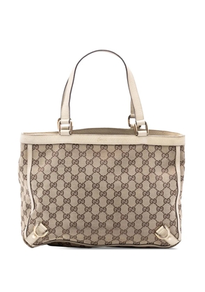 Gucci Pre-Owned 2016-2025 GG Canvas Abbey D Ring tote bag - Brown