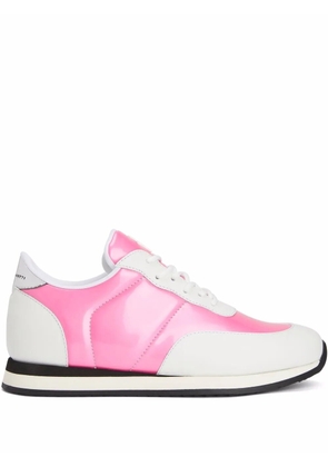 Giuseppe Zanotti Jimi Running lace-up low-top sneakers - Pink