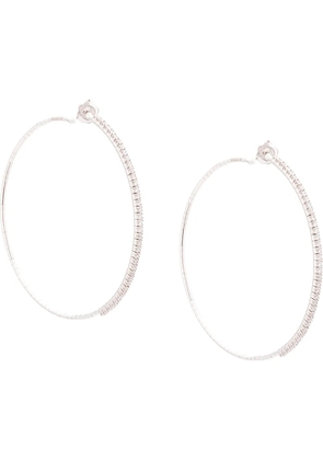 Mattia Cielo 18kt white gold diamond dangle earrings