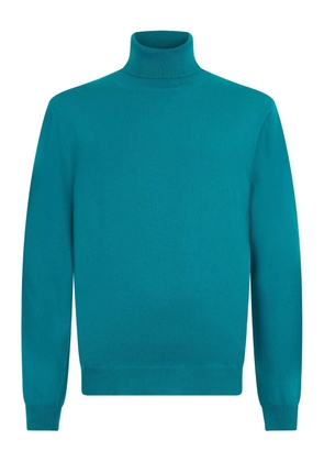 Malo roll-neck sweater - Blue