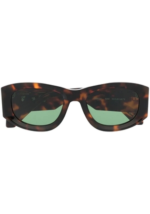 Off-White Eyewear Joan oval-frame sunglasses - Brown