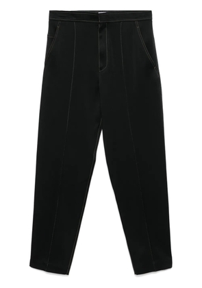 Brunello Cucinelli satin trousers - Black
