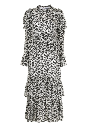 Macgraw Parterre blossom print dress - White