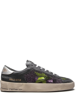 Golden Goose Stardan glitter-detail sneakers - Black