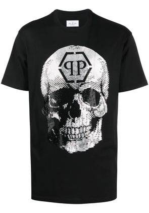 Philipp Plein SS skull print T-shirt - Black