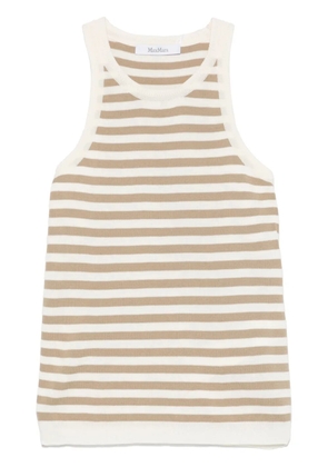 Max Mara Arnes tank top - Neutrals