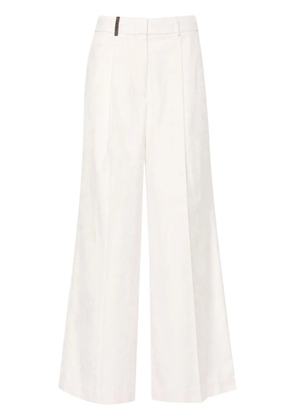 Peserico corduroy straight-leg trousers - Pink