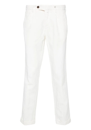 Myths Zeus slim-cut chino trousers - White
