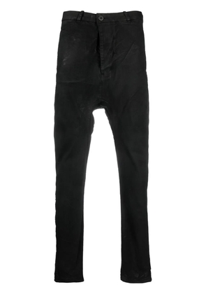 Boris Bidjan Saberi distressed slim-fit jeans - Black