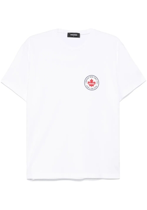 DSQUARED2 logo-print T-shirt - White