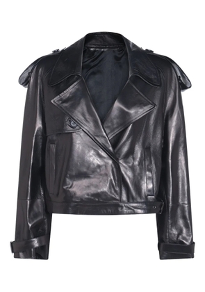 Salvatore Santoro leather jacket - Black