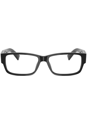 Prada Eyewear rectangle frame glasses - Black