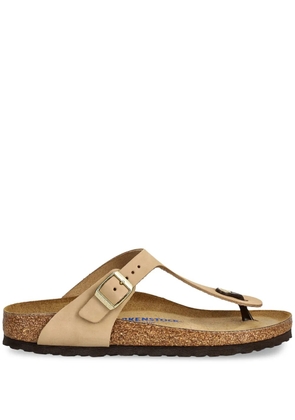 Birkenstock Gizeh slides - Neutrals