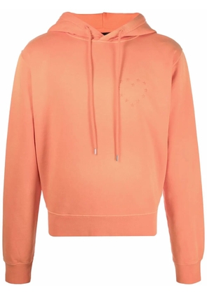 Études Studio logo organic cotton hoodie - Orange