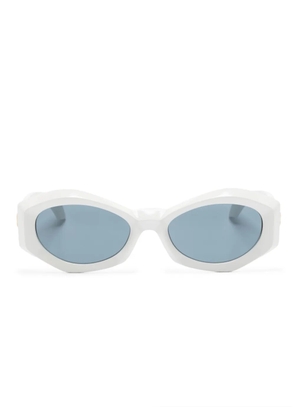 Versace Eyewear oval-frame sunglasses - White