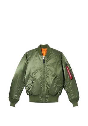 Alpha Industries MA-1 Heritage zip bomber jacket - Green