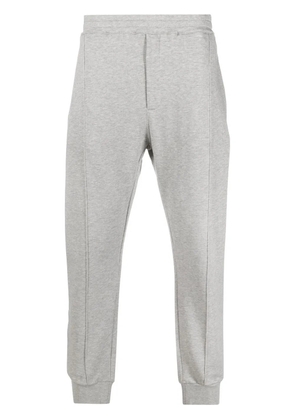 Alexander McQueen rear logo-patch detail track pants - Grey
