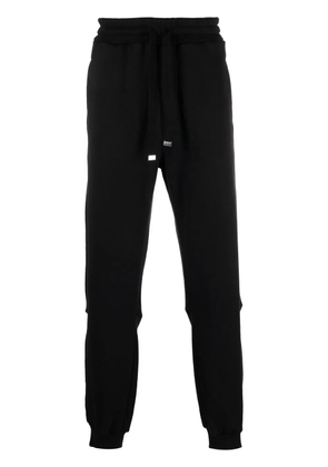 DONDUP drawstring cotton sweatpants - Black