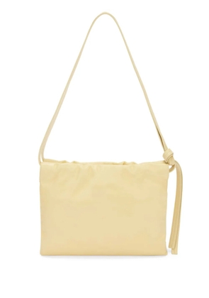 Jil Sander small leather shoulder bag - Yellow