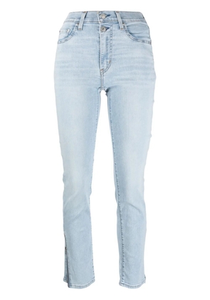 Levi's ankle-zips skinny jeans - Blue