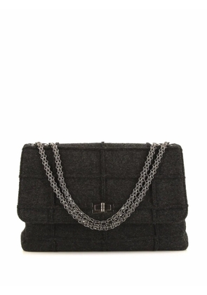 CHANEL Pre-Owned panelled 2.55 shoulder bag - Grey