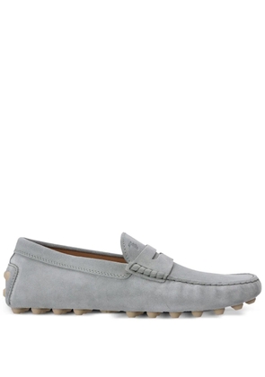 Tod's Gommino Bubble suede driving shoes - Grey