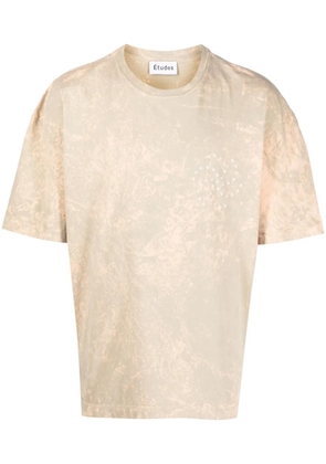 Études Studio bleached organic cotton T-shirt - Neutrals