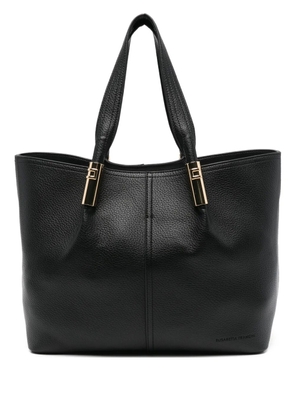 Elisabetta Franchi clasp-detail tote bag - Black