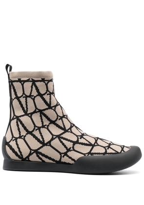 Valentino Garavani Cityshore Toile Iconographe sneakers - Neutrals