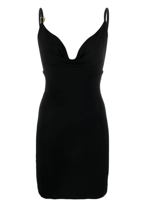 DSQUARED2 logo-embellished cowl-neck minidress - Black