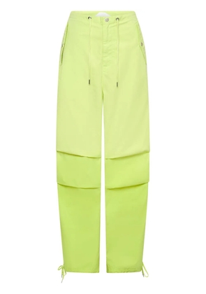 Dion Lee Sunfade cotton parachute pants - Green