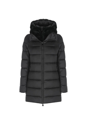 Save The Duck reversible hooded padded jacket - Black