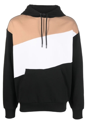 BOSS striped cotton hoodie - Neutrals
