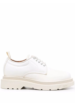 Buttero 40mm leather lace-up shoes - White